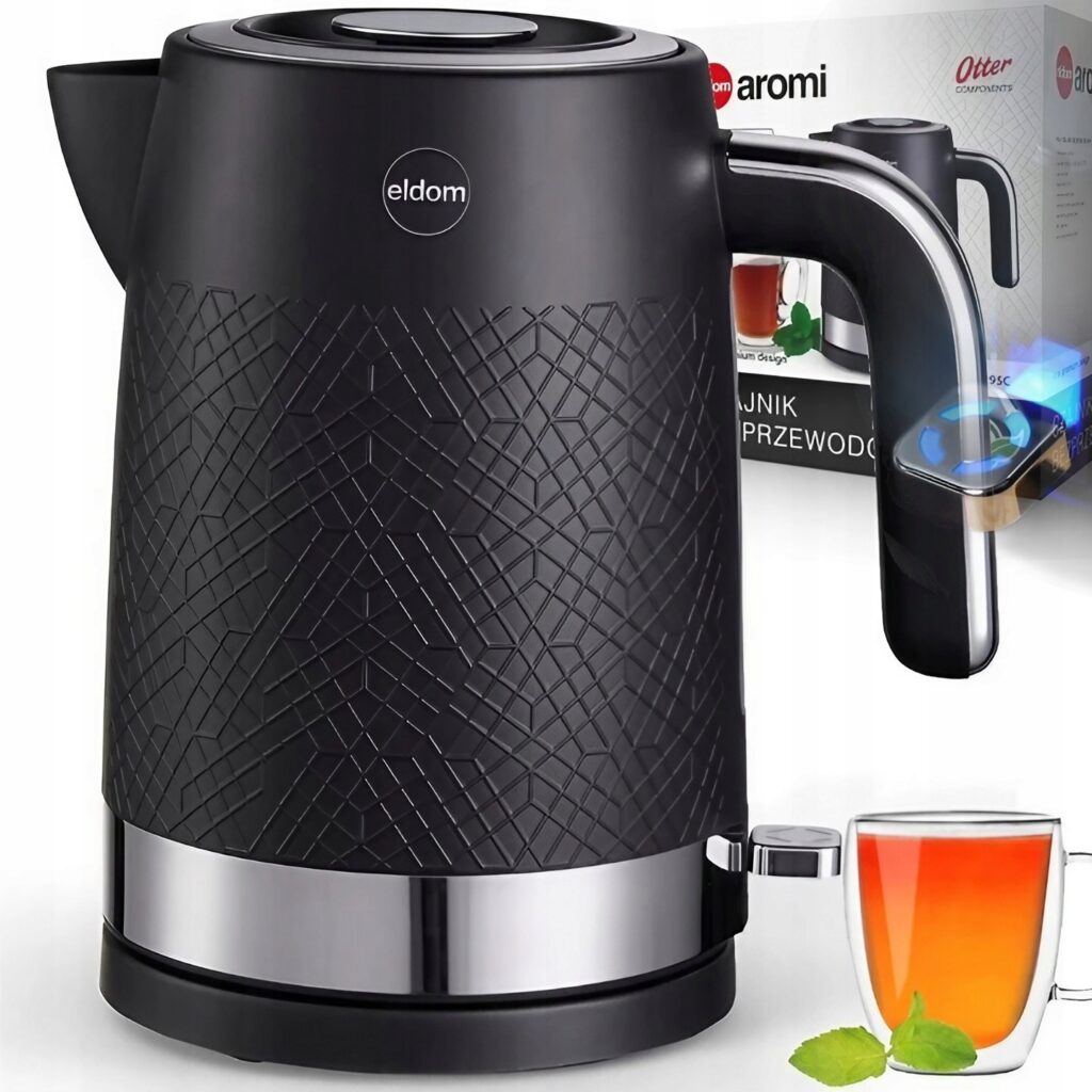 Czajnik elektryczny Eldom C295C bezprzewodowy czarny matowy 2200W