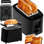 Toster 900w czarny